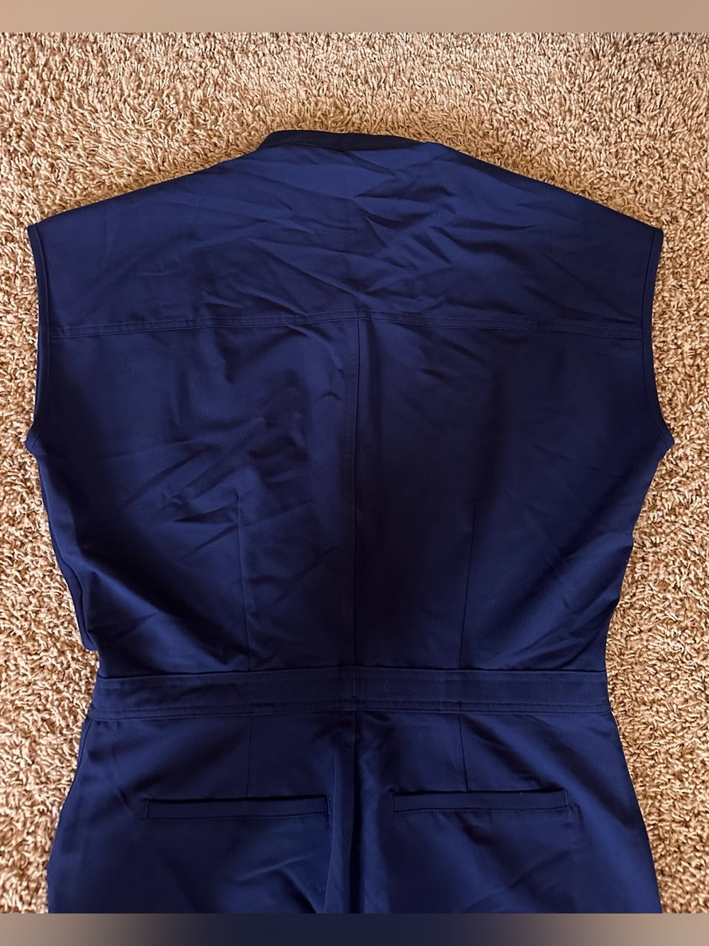 NWT FIGS Navy Rafaela Cargo Jumpsuit M - Picture 9 of 10